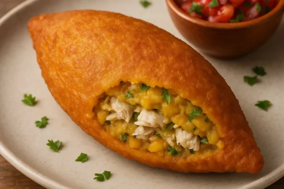 Corviche de pescado