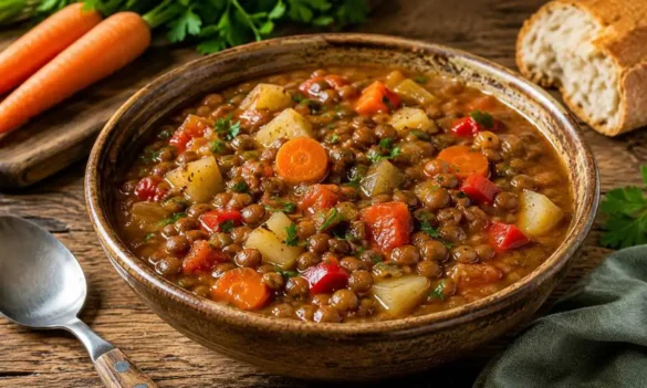 Lentejas con Verduras