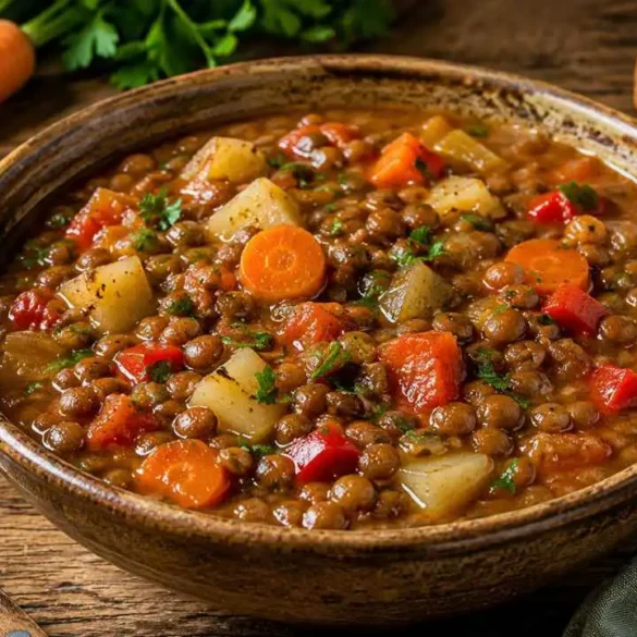 Lentejas con Verduras