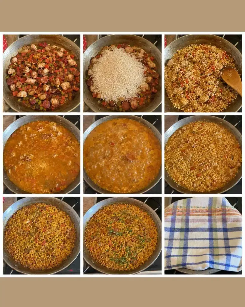Paella receta