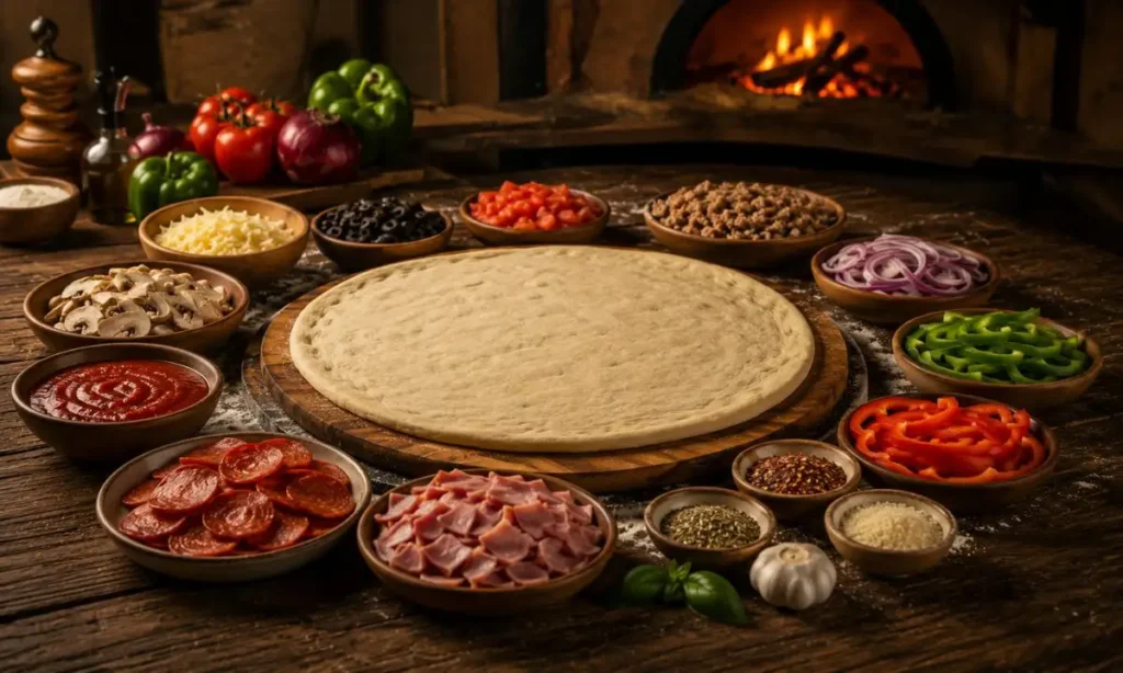 Pizza Suprema Casera la Receta